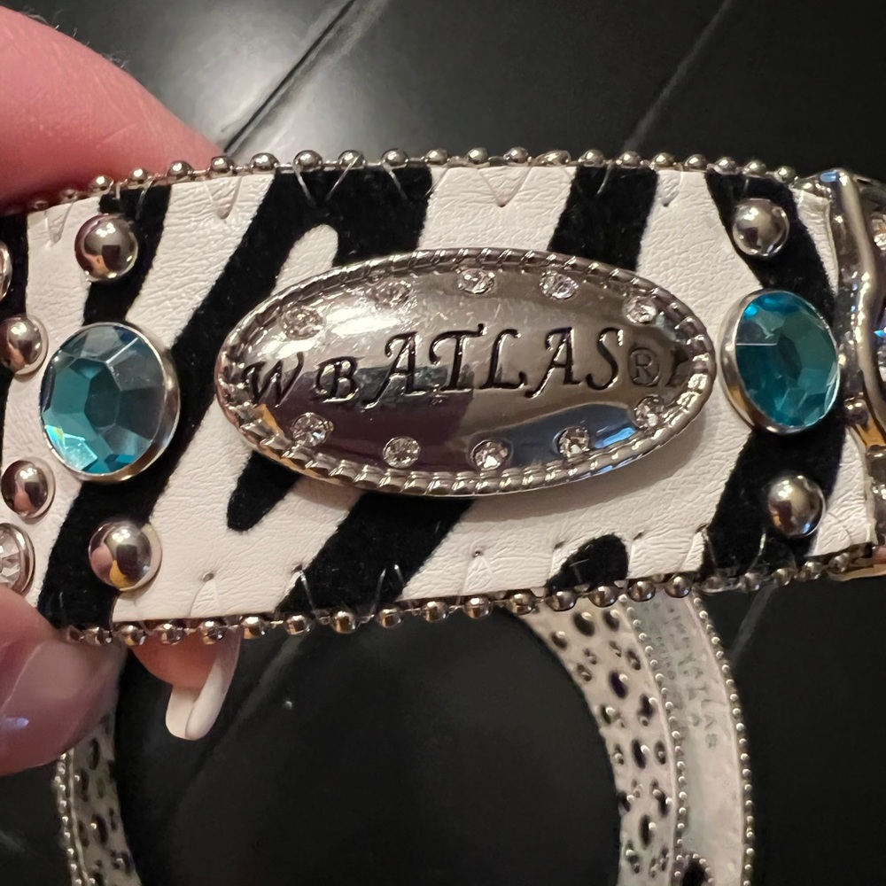 Country western style rhinestone belt